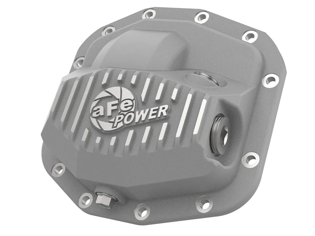 46-71010A – AFE Differential Cover, Jeep Dana M186-12 12 Bolt With Fill Plug With Drain Plug Raw Cast Aluminum
